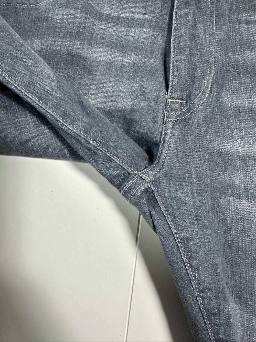 Mavi Jake Slim Leg Jeans Men’s Dark Gray Denim Size 31/30 Stretch - Picture 4 of 14
